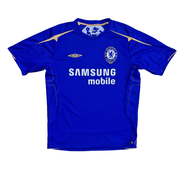 front of 2005/06 Chelsea centenary  Shirt