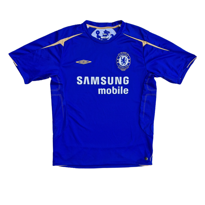 front of 2005/06 Chelsea centenary  Shirt