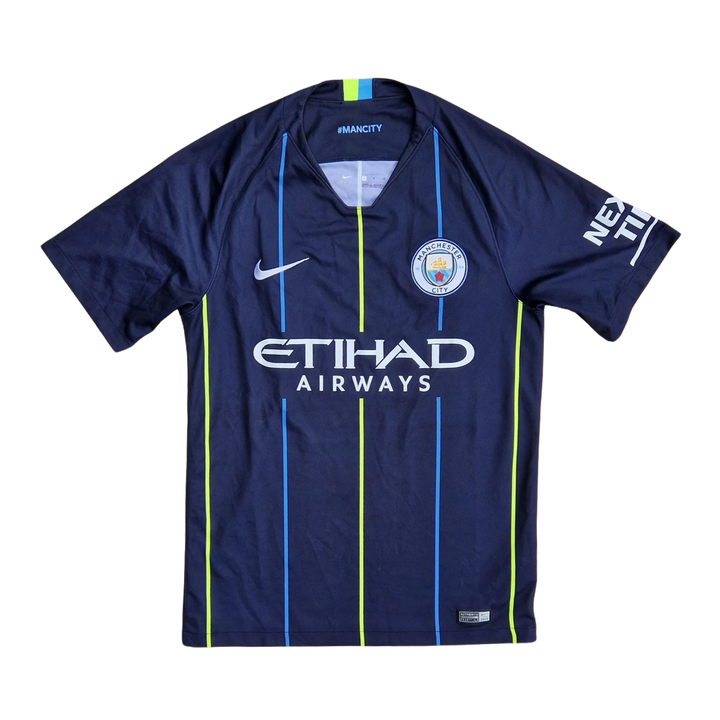 Front of 2018/19 Manchester City Away Shirt