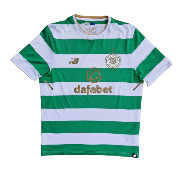Front of 2017/18 Glasgow Celtic Shirt