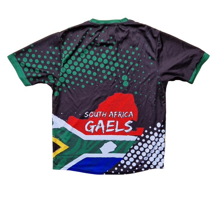 Back of South African Gaels GAA Jersey