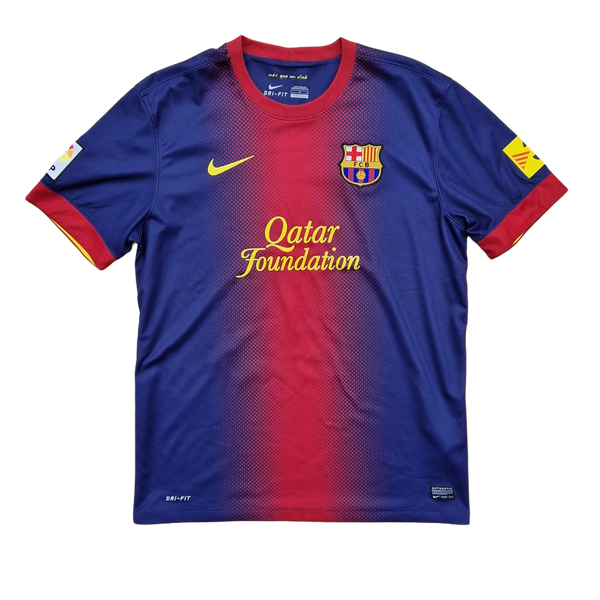 Front of 2012/13 Barcelona Shirt 