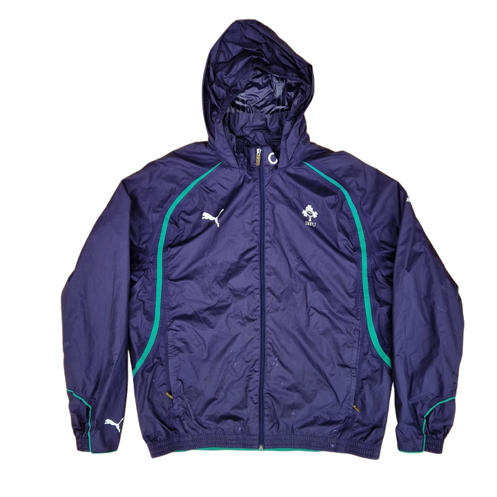 Front of Ireland Rugby Rain Jacket