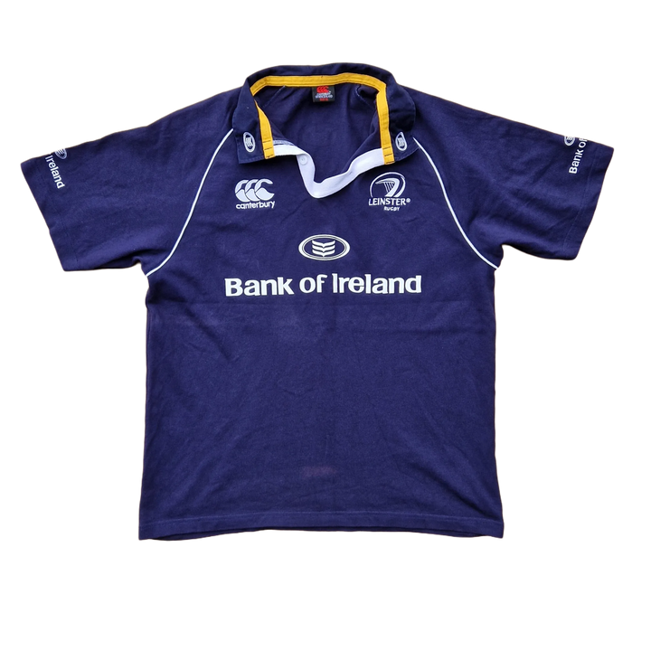 Front of classic Canterbury Leinster Rugby Training Jersey 