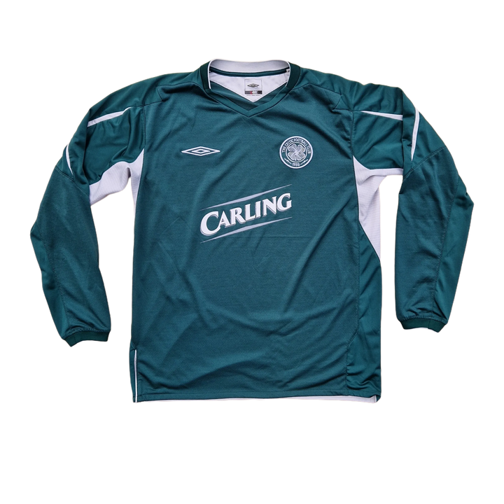 Front of long sleeve 2004/05 Celtic Away Shirt