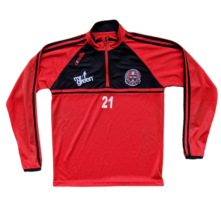 Front of player issue Bohemians drill top