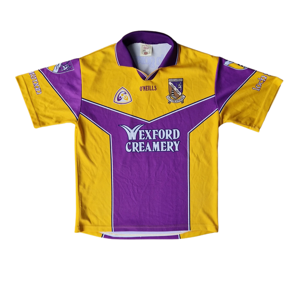 Front of vintage retro 2000/01 Wexford GAA Jersey