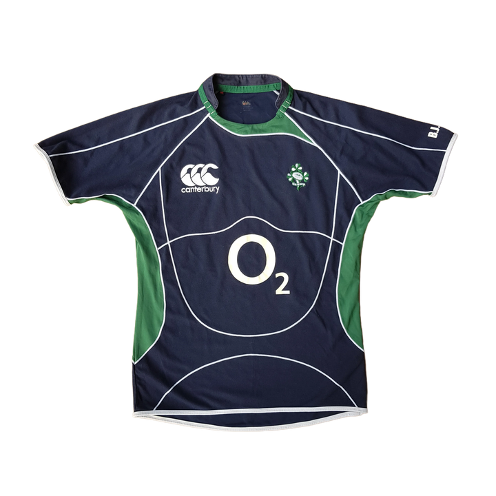 Front of Bernard Jackman 2007/08 Ireland Rugby Training Jersey