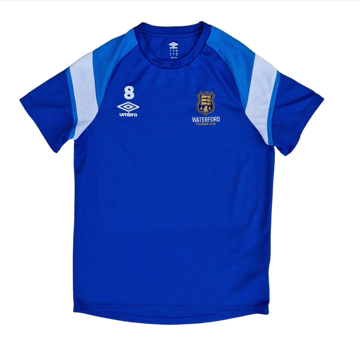 Front of Waterford FC training top