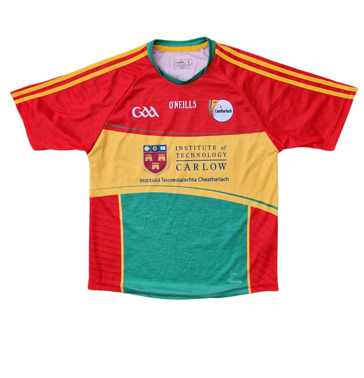 Front of 2018 Carlow Jersey