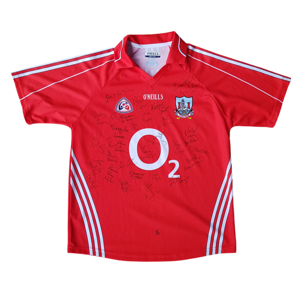 Front of 2007 Signed Cork GAA Jersey 