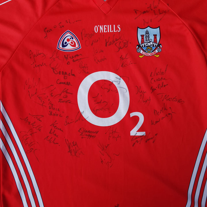 Signatures on 2007 Cork Gaelic Football jersey