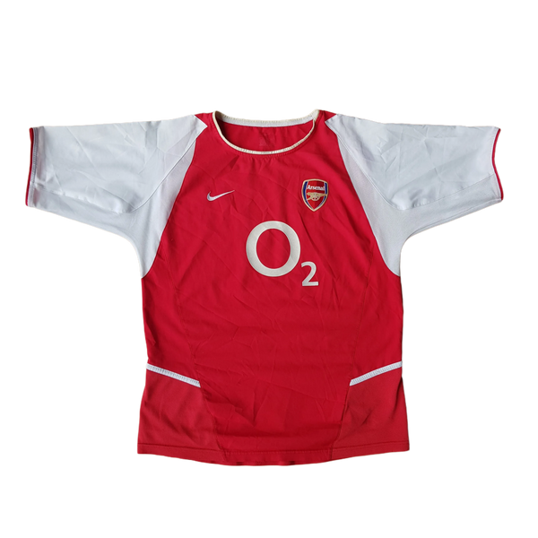 Front of 2002/03 Arsenal Shirt 