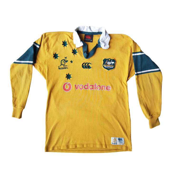 Maillot Canterbury Vintage Des Années 2000 Rugby Australien Wallabies Polo Maillot Canterbury Vintage Des Années 2000 Rugby Australien Wallabies Polo