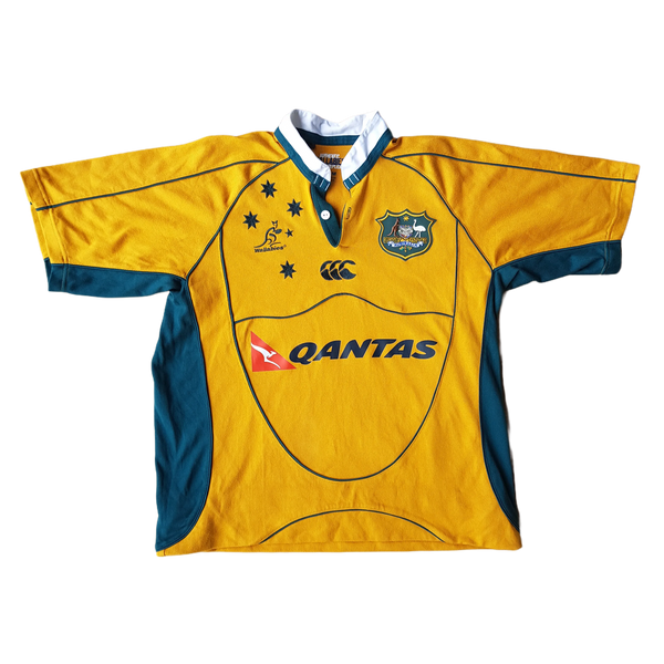 Front of 2007/09 Australia Rugby Jersey