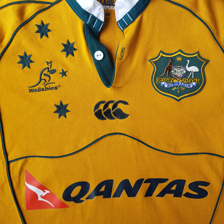 Sponsor on 2007/09 Australia Rugby Jersey