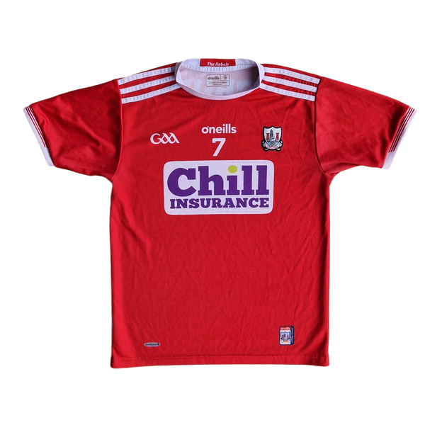 Front of numbered 2019 Cork GAA Jersey