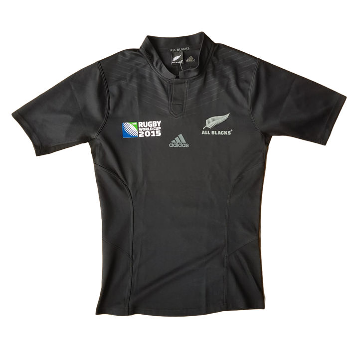 Front of 2015 All Blacks Rugby World Cup Jersey