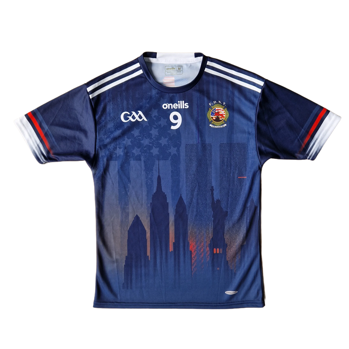 Front of FDNY GAA Jersey