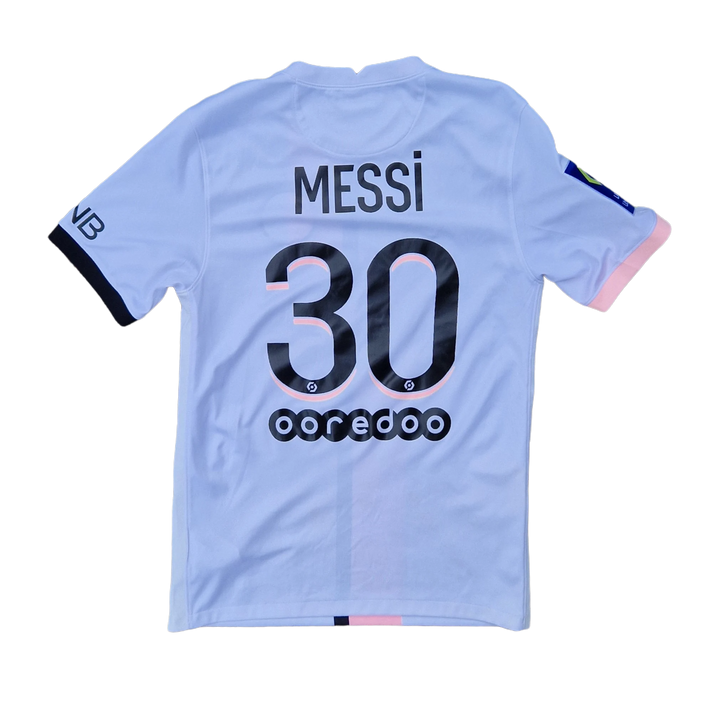 Messi name set on 2021/22 PSG Away Shirt 