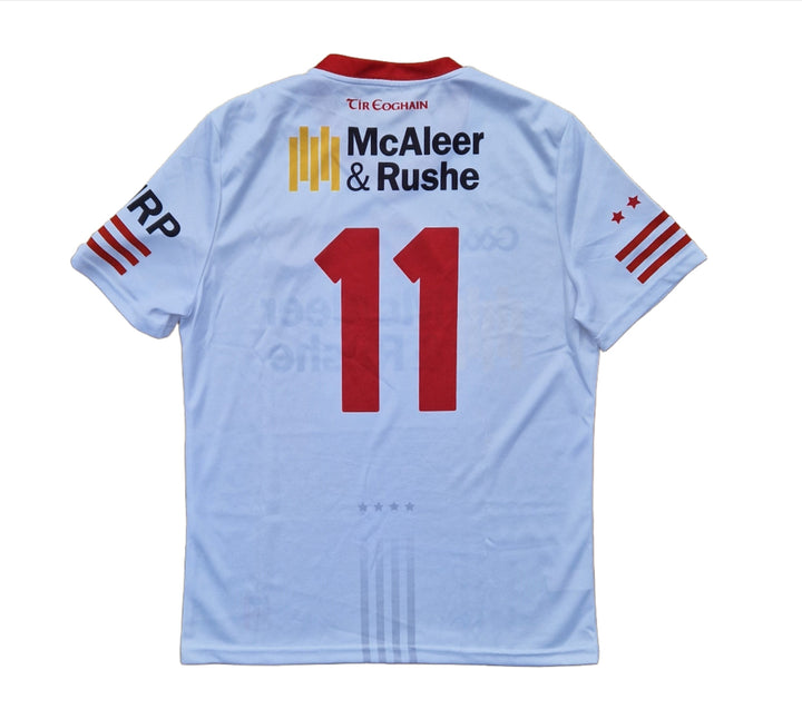 Rear of 2022 Tyrone GAA jersey