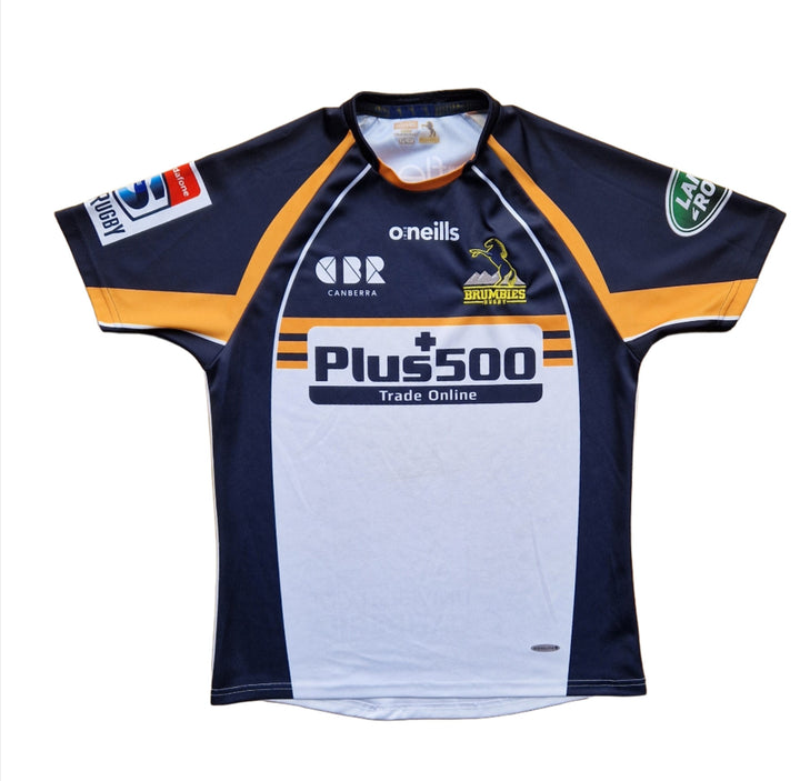 Front of Brumbies Rugby Jersey