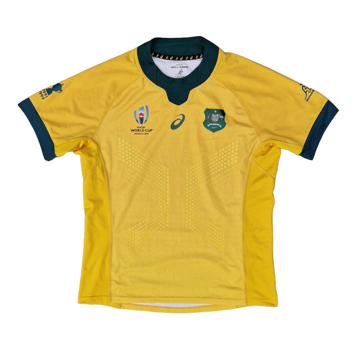 Front of 2019 Australia Rugby World Cup Jersey 