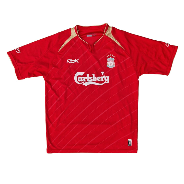 Front of 2005/06 Liverpool European Shirt 