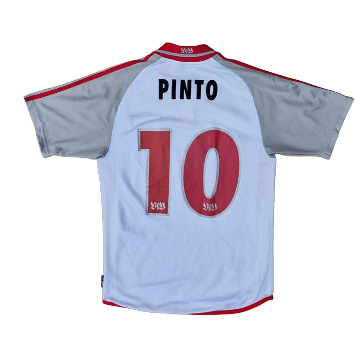 Back of 2000/02 Stuttgart Shirt with Pinto name set