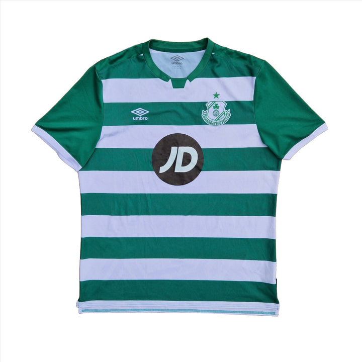 Front of 2020 Shamrock Rovers Jersey