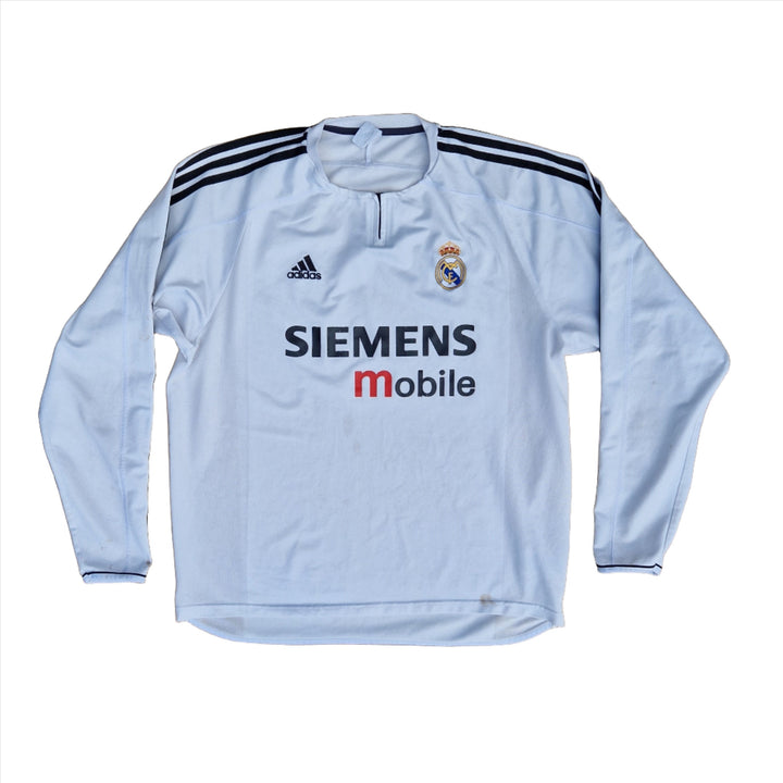 Front of long sleeve 2003/04 Real Madrid Shirt