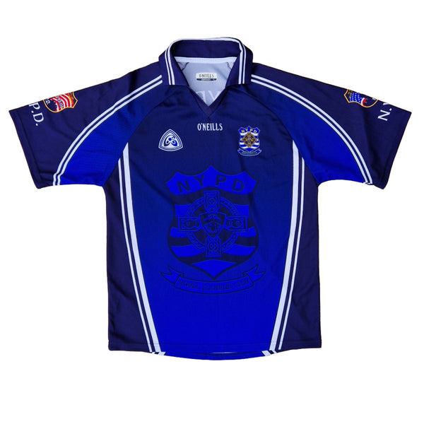 Front of classic NYPD GAA jersey