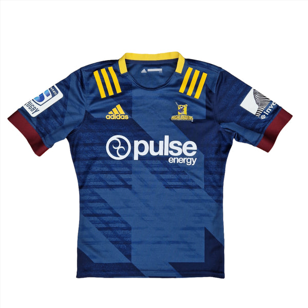 Front of highlanders rugby jersey