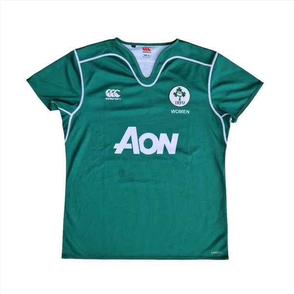 Front of Women's Irish Rugby Jersey