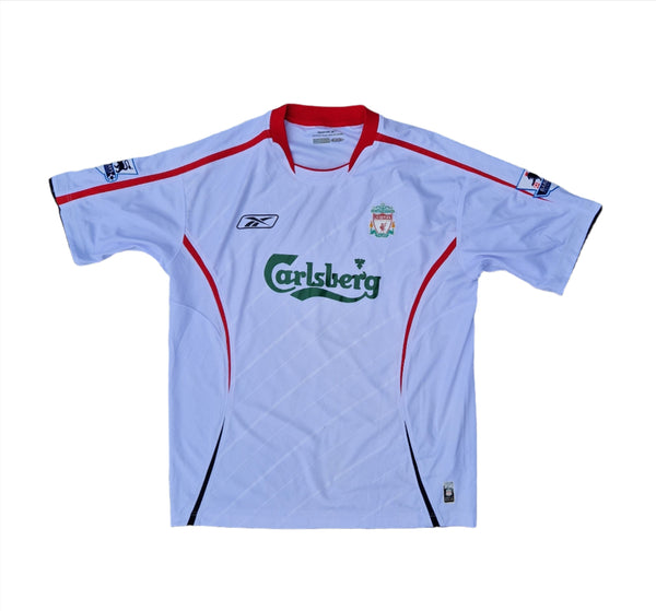 Front of 2005/06 Liverpool away shirt