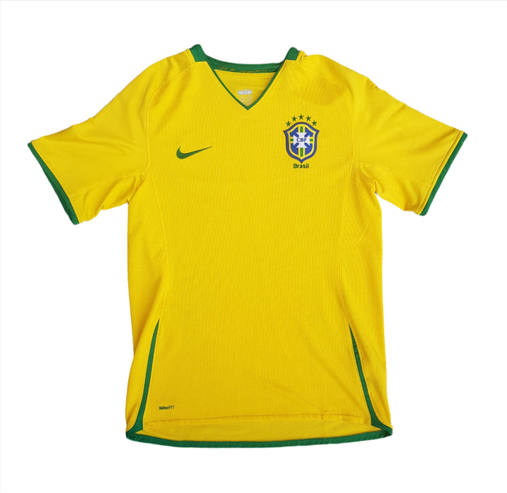 Front pf 2008 Brazil Home Shirt