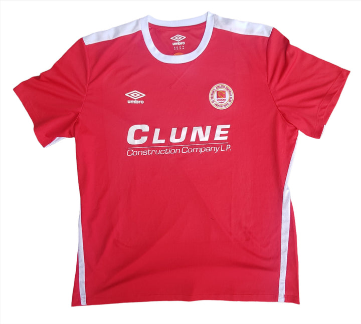 Front of 2016 St Patricks Athletic Home Shirt