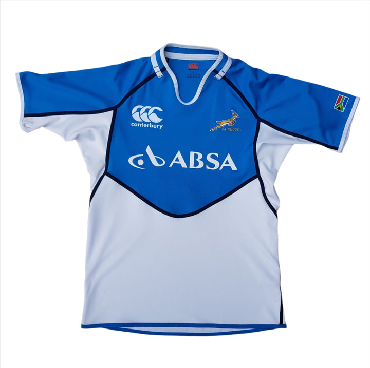 Front of South Africa away rugby jersey