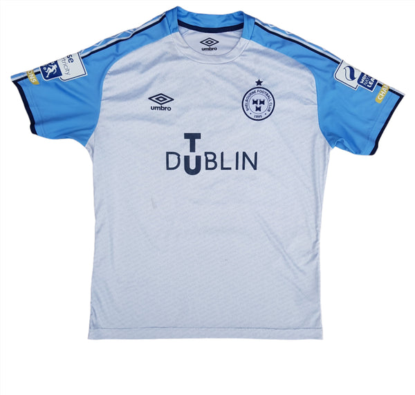 Front of 2022 player issue Shelbourne away jersey