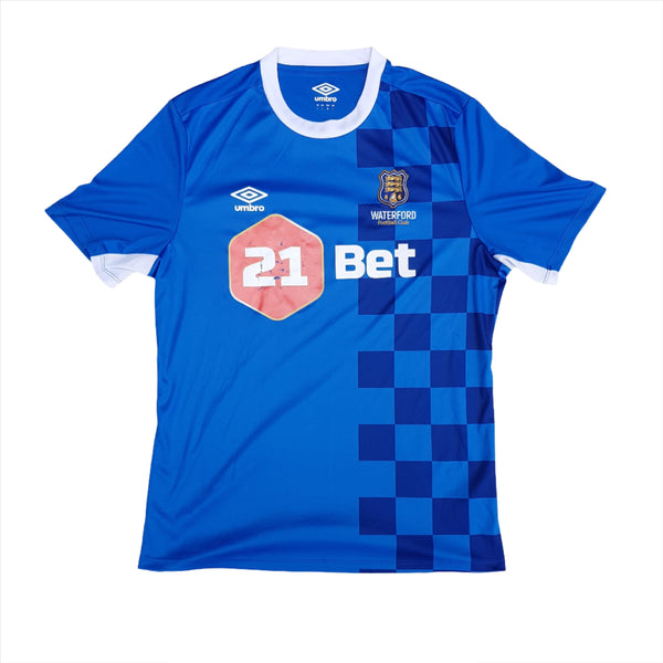 Front of 2018 Waterford FC Home Jersey