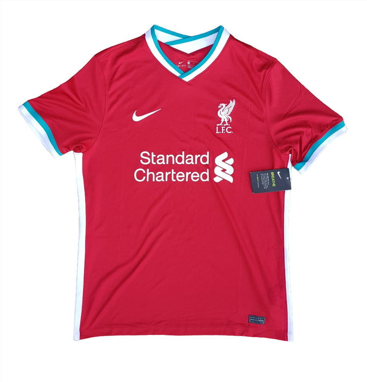 Front of 2020/21 Liverpool shirt