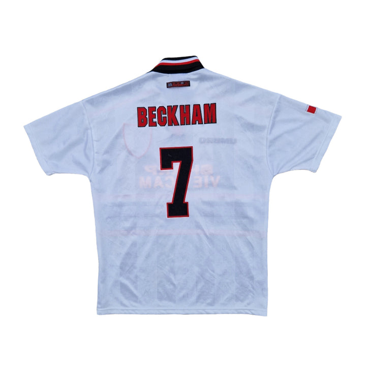 1997/98 Manchester United Away Shirt Beckham name set