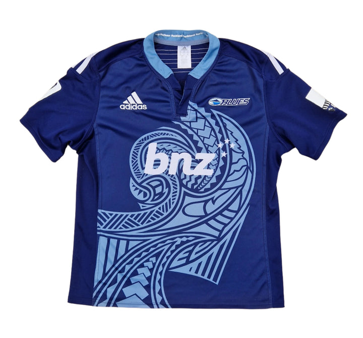 Front of 2013/14 Aucklad Blues Jersey