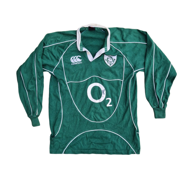 2007/09 Ireland Rugby Jersey (Very Good) M