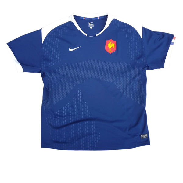 Front of 2009/10 France Home Shirt