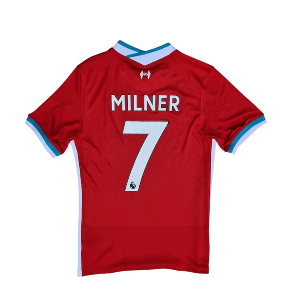 2020/21 Liverpool shirt with Milner 7 name set