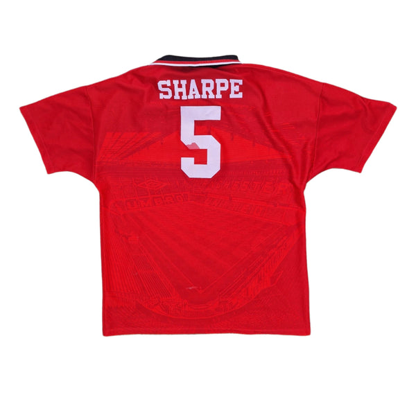 1994 Man Utd jersey with Lee Sharpe name set