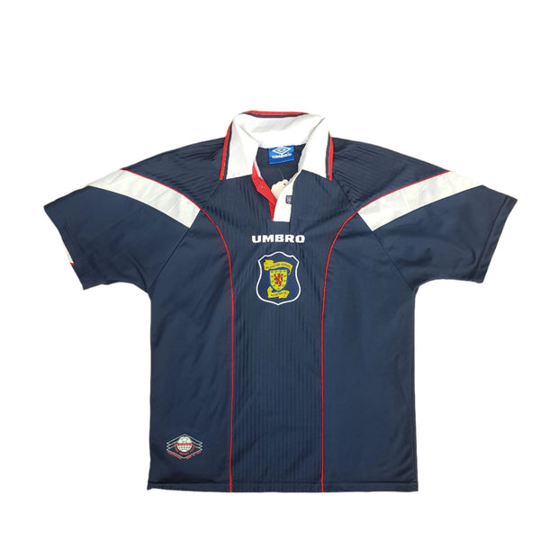 Front of 1997 Scotland football Shirt