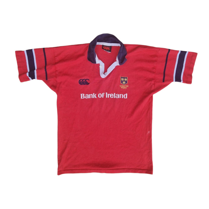 fRont of vintage 1999/01 Munster Rugby Jersey