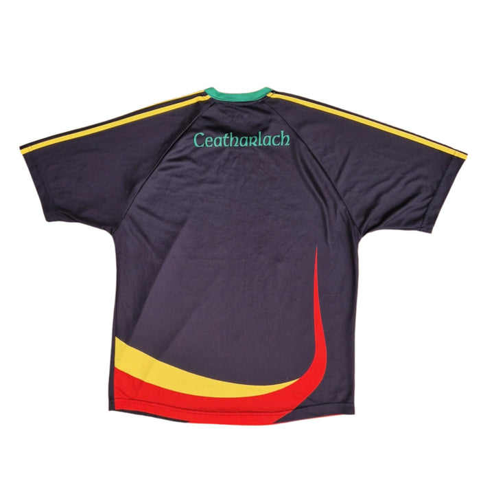 Rear of Carlow GAA training jersey